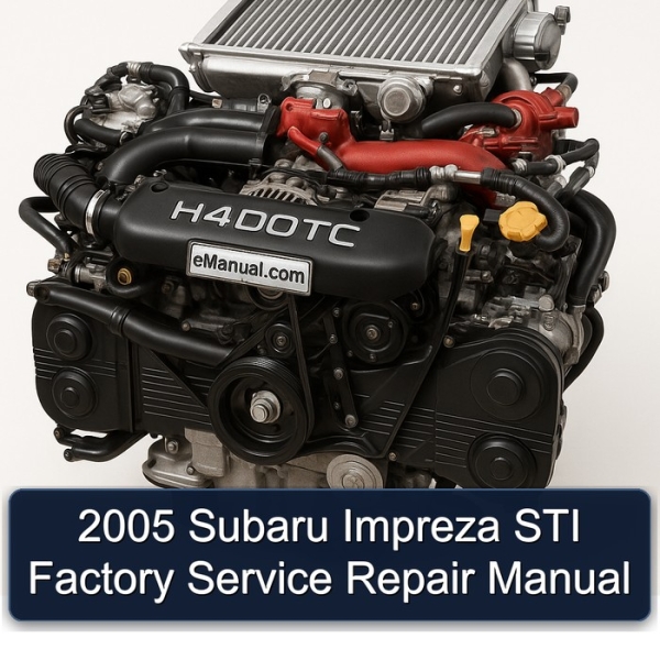 2005 Subaru Impreza STI Factory Service Repair Manual