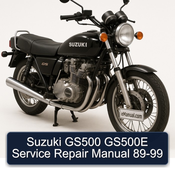 Suzuki GS500 GS500E Service Repair Manual 89-99
