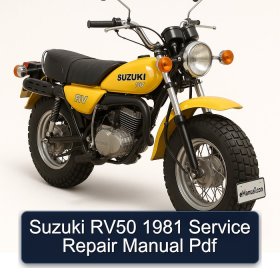 Suzuki RV50 1981 Service Repair Manual Pdf