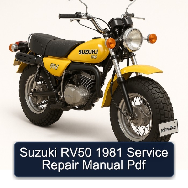 Suzuki RV50 1981 Service Repair Manual Pdf