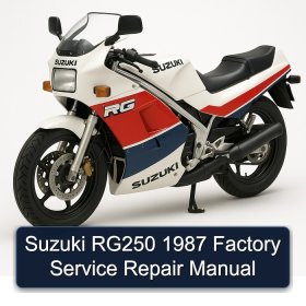 Suzuki RG250 1987 Factory Service Repair Manual