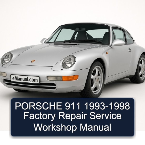PORSCHE 911 1993-1998 Factory Repair Service Workshop Manual