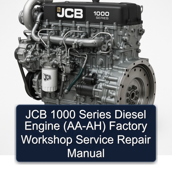 JCB 1000 Series Diesel Engine (AA-AH) Factory Workshop Service Repair Manual