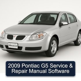 2009 Pontiac G5 Service & Repair Manual Software