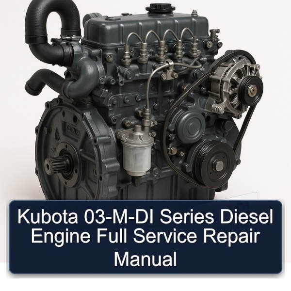 Kubota 03-M-DI Series Diesel Engine Full Service Repair Manual