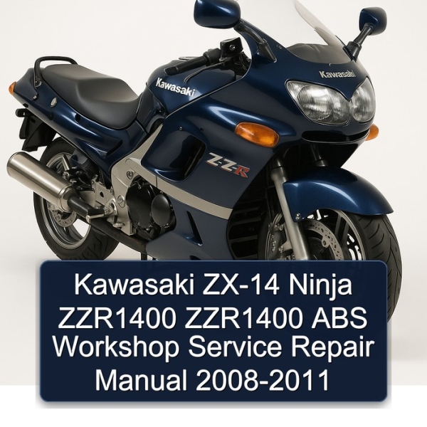 Kawasaki ZX-14 Ninja ZZR1400 ZZR1400 ABS Workshop Service Repair Manual 2008-2011
