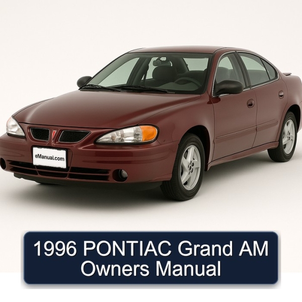 1996 PONTIAC Grand AM Owners Manual