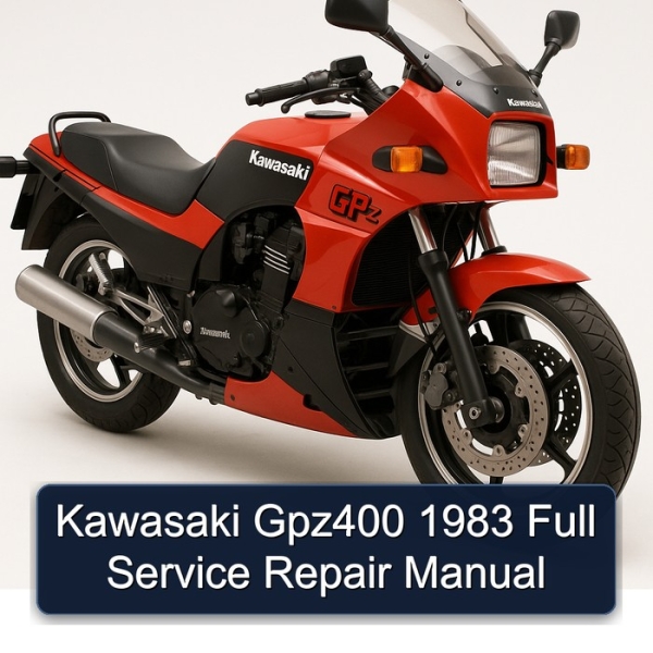 Kawasaki Gpz400 1983 Full Service Repair Manual
