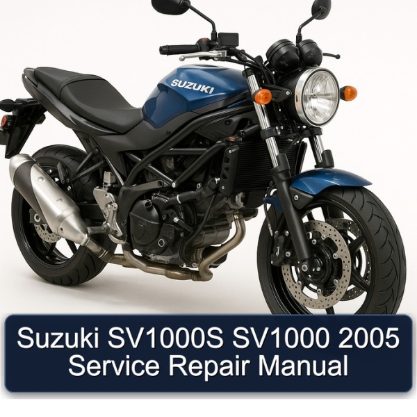 Suzuki SV1000S SV1000 2005 Service Repair Manual