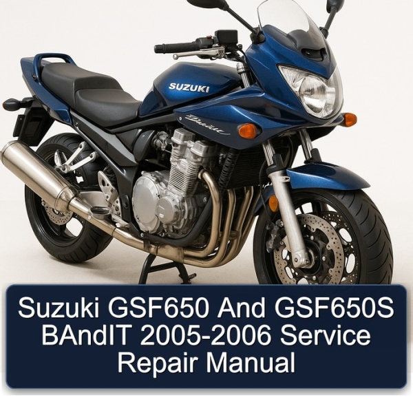 Suzuki GSF650 And GSF650S BAndIT 2005-2006 Service Repair Manual