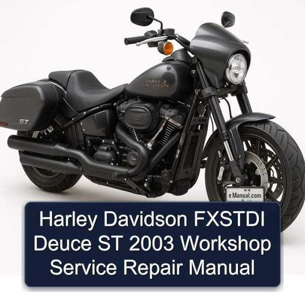 Harley Davidson FXSTDI Deuce ST 2003 Workshop Service Repair Manual