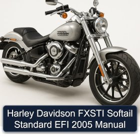 Harley Davidson FXSTI Softail Standard EFI 2005 Manual