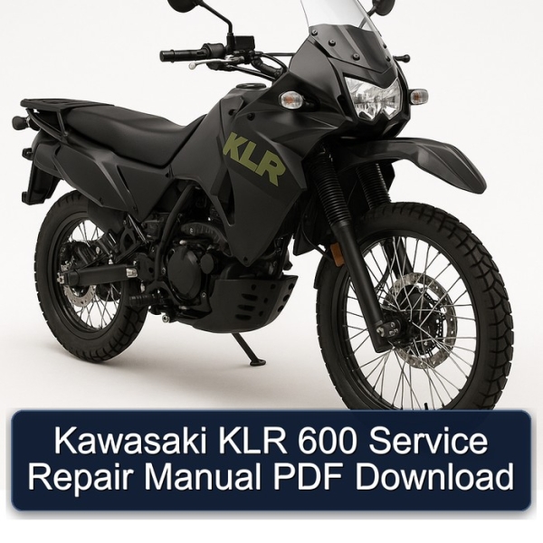 Kawasaki KLR 600 Service Repair Manual PDF Download
