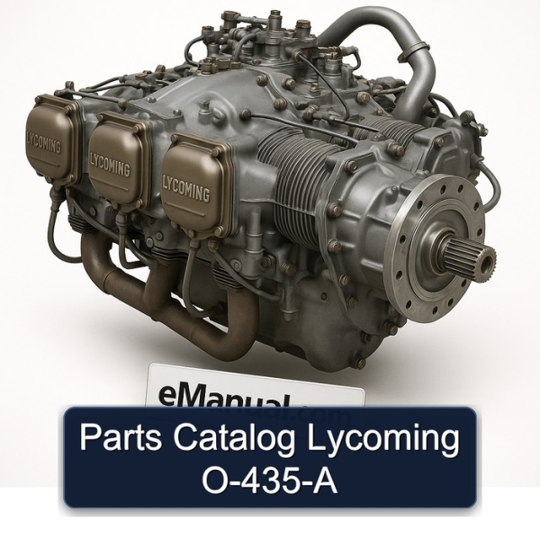 Parts Catalog Lycoming O-435-A