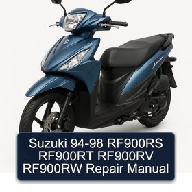 Suzuki 94-98 RF900RS RF900RT RF900RV RF900RW Repair Manual