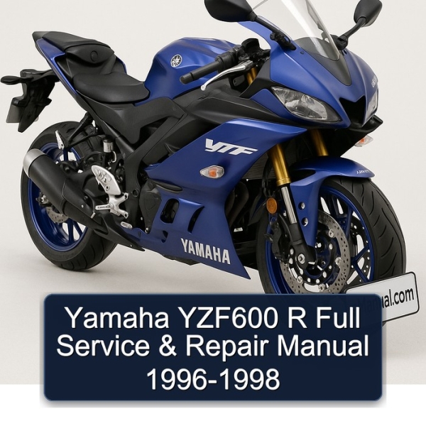 Yamaha YZF600 R Full Service & Repair Manual 1996-1998