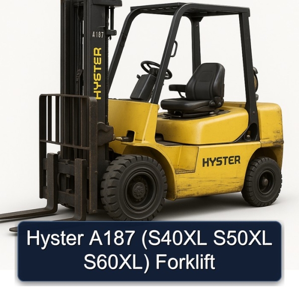 Hyster A187 (S40XL S50XL S60XL) Forklift