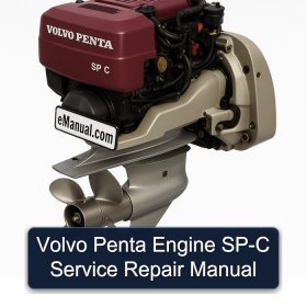 Volvo Penta Engine SP-C Service Repair Manual