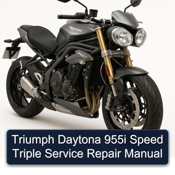 Triumph Daytona 955i Speed Triple Service Repair Manual