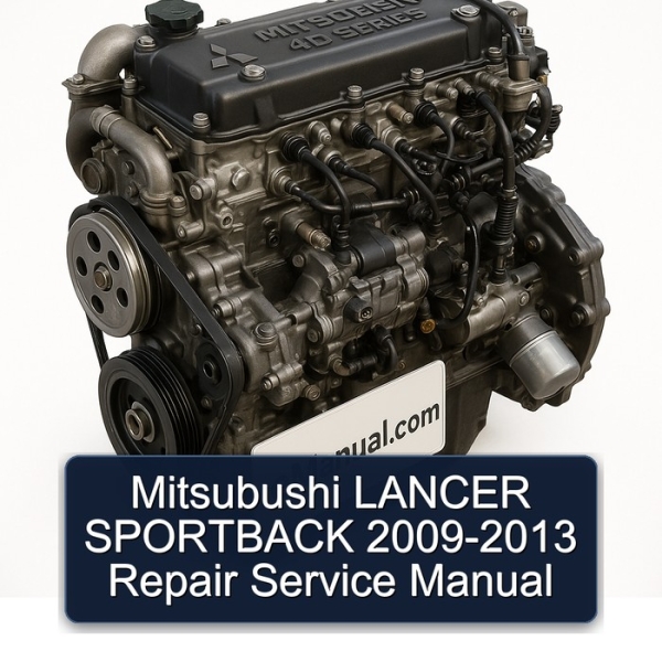Mitsubushi LANCER SPORTBACK 2009-2013 Repair Service Manual