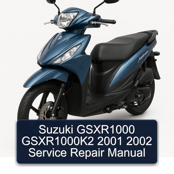 Suzuki GSXR1000 GSXR1000K2 2001 2002 Service Repair Manual