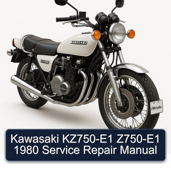 Kawasaki KZ750-E1 Z750-E1 1980 Service Repair Manual