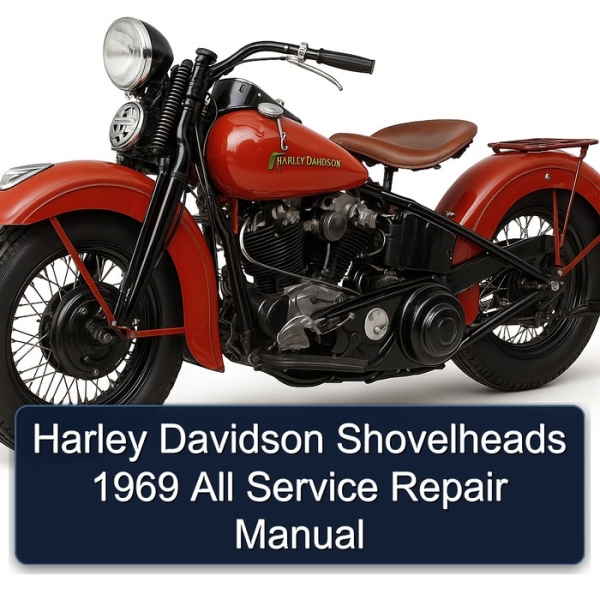 Harley Davidson Shovelheads 1969 All Service Repair Manual