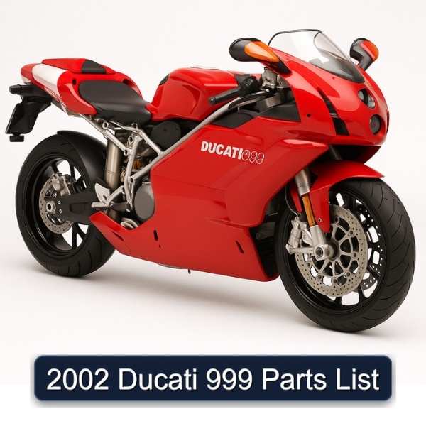 2002 Ducati 999 Parts List