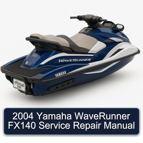 2004 Yamaha WaveRunner FX140 Service Repair Manual