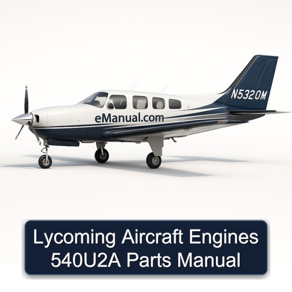Lycoming Aircraft Engines 540U2A Parts Manual