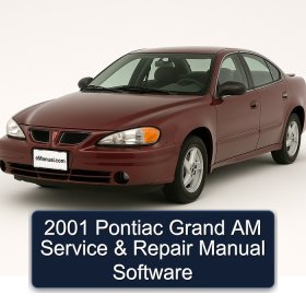 2001 Pontiac Grand AM Service & Repair Manual Software