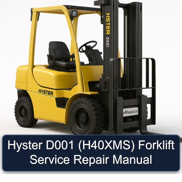 Hyster D001 (H40XMS) Forklift Service Repair Manual