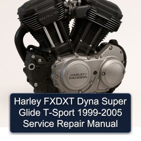 Harley FXDXT Dyna Super Glide T-Sport 1999-2005 Service Repair Manual
