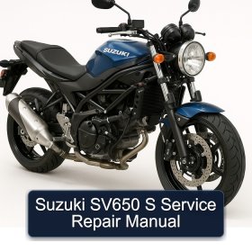 Suzuki SV650 S Service Repair Manual