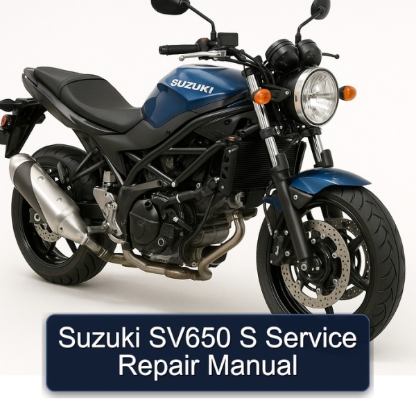 Suzuki SV650 S Service Repair Manual