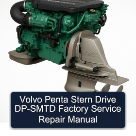 Volvo Penta Stern Drive DP-SMTD Factory Service Repair Manual