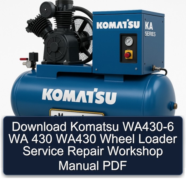 Download Komatsu WA430-6 WA 430 WA430 Wheel Loader Service Repair Workshop Manual PDF