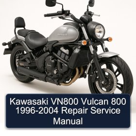 Kawasaki VN800 Vulcan 800 1996-2004 Repair Service Manual