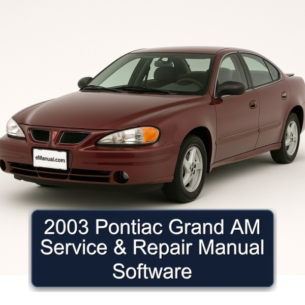 2003 Pontiac Grand AM Service & Repair Manual Software
