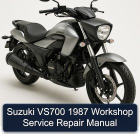 Suzuki VS700 1987 Workshop Service Repair Manual