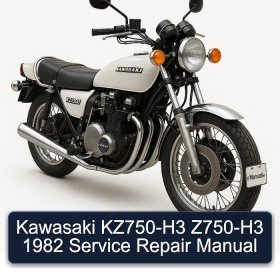 Kawasaki KZ750-H3 Z750-H3 1982 Service Repair Manual
