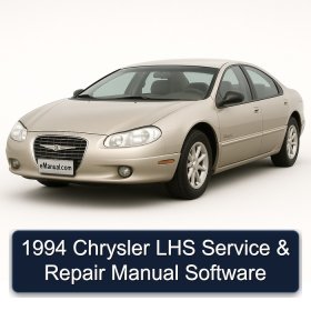 1994 Chrysler LHS Service & Repair Manual Software