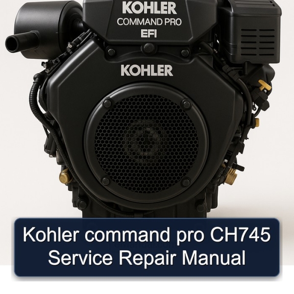 Kohler command pro CH745 Service Repair Manual