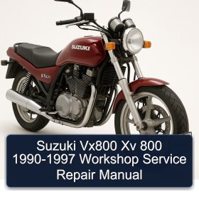 Suzuki Vx800 Xv 800 1990-1997 Workshop Service Repair Manual