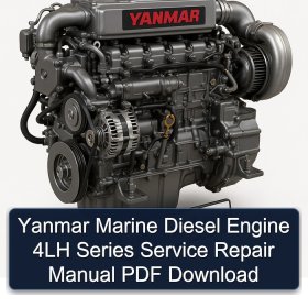 Yanmar Marine Diesel Engine 4LH Series Service Repair Manual PDF Download