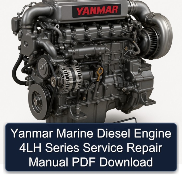 Yanmar Marine Diesel Engine 4LH Series Service Repair Manual PDF Download