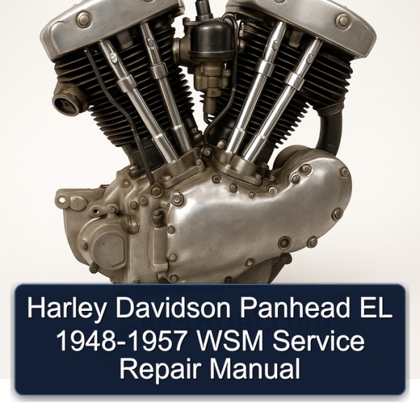 Harley Davidson Panhead EL 1948-1957 WSM Service Repair Manual
