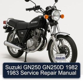 Suzuki GN250 GN250D 1982 1983 Service Repair Manual