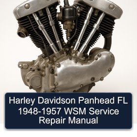 Harley Davidson Panhead FL 1948-1957 WSM Service Repair Manual