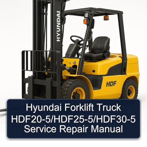 Hyundai Forklift Truck HDF20-5/HDF25-5/HDF30-5 Service Repair Manual